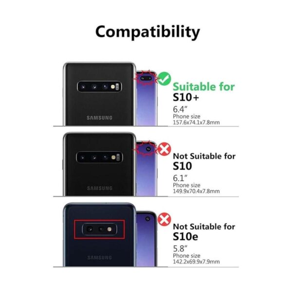 OCASE Funda para Samsung Galaxy S10 Plus S10 ranura_2