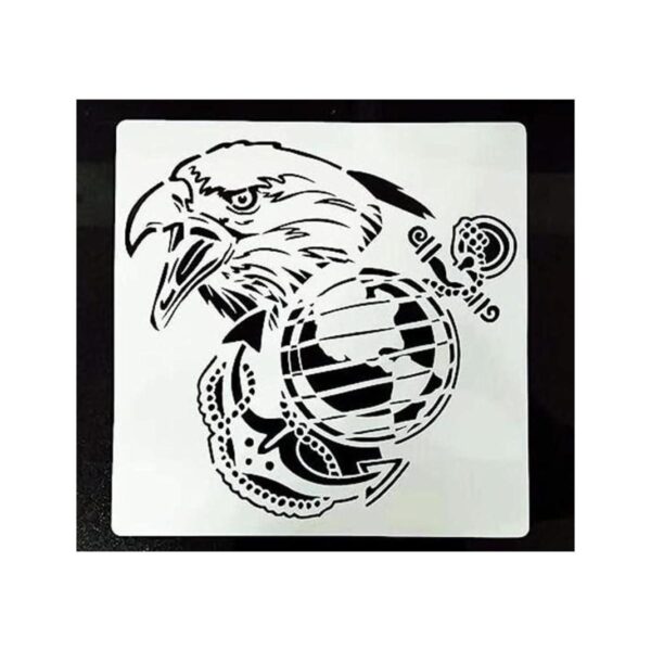 OBUY Plantilla de bandera militar para pintar en madera_1
