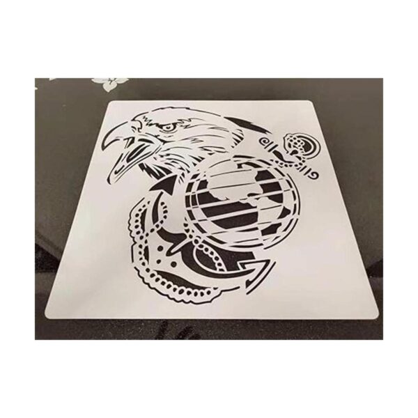 OBUY Plantilla de bandera militar para pintar en madera_4