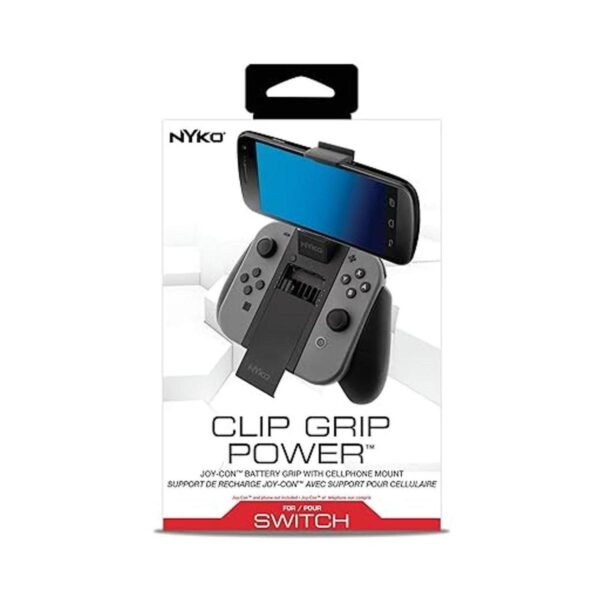 Nyko Clip Grip Power JoyCon Grip with Cell Phone Mount_5
