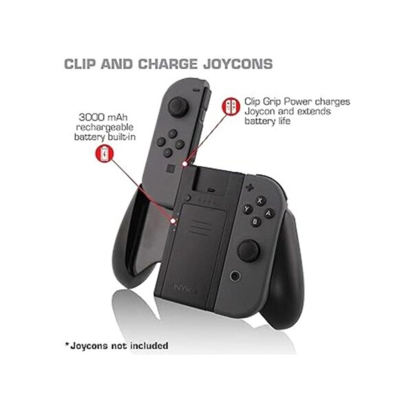 Nyko Clip Grip Power JoyCon Grip with Cell Phone Mount_3
