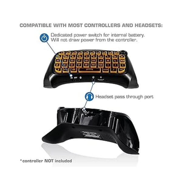 Nyko Type Pad PlayStation 4 with Builtin Rechargeable