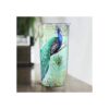 NymphFable Taza de pavo real de 20 onzas con popote y tapa