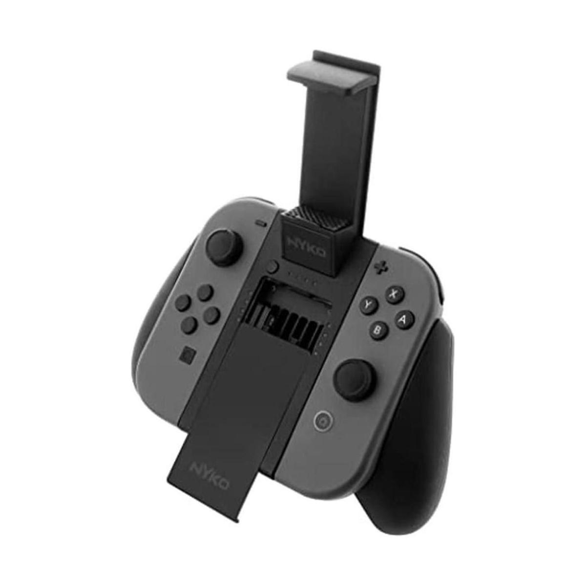 Nyko Clip Grip Power JoyCon Grip with Cell Phone Mount