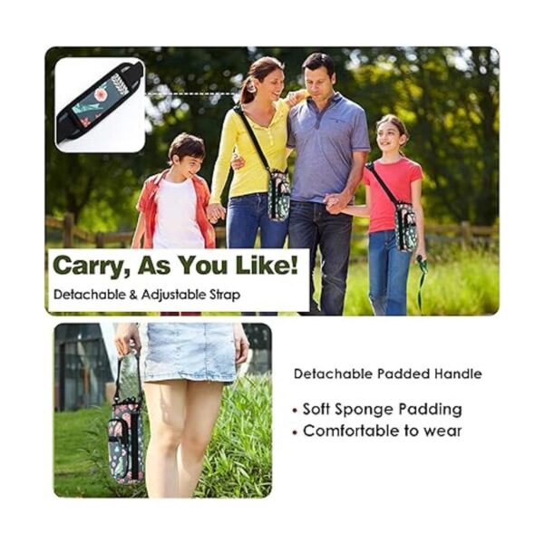 Nuovoware Water Bottle Carrier Bag Bottle Pouch Holder_3
