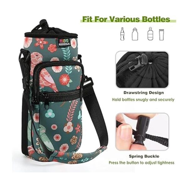 Nuovoware Water Bottle Carrier Bag Bottle Pouch Holder_5