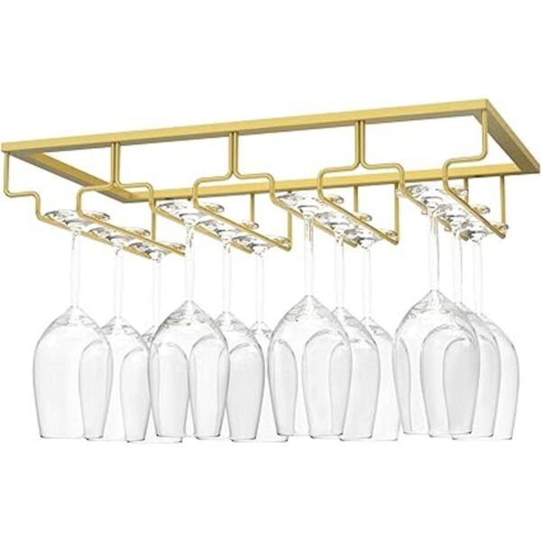 Nuovoware Estante para copas de vino 4 filas para copas_1