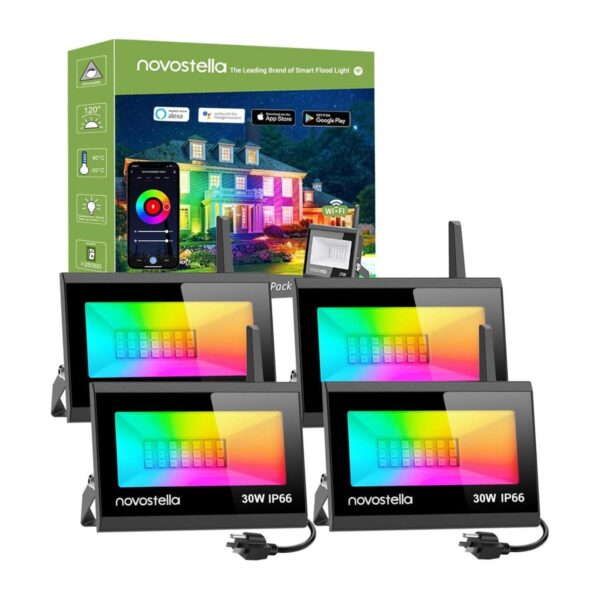 Novostella Luces de inundación LED inteligentes de 25 W_1