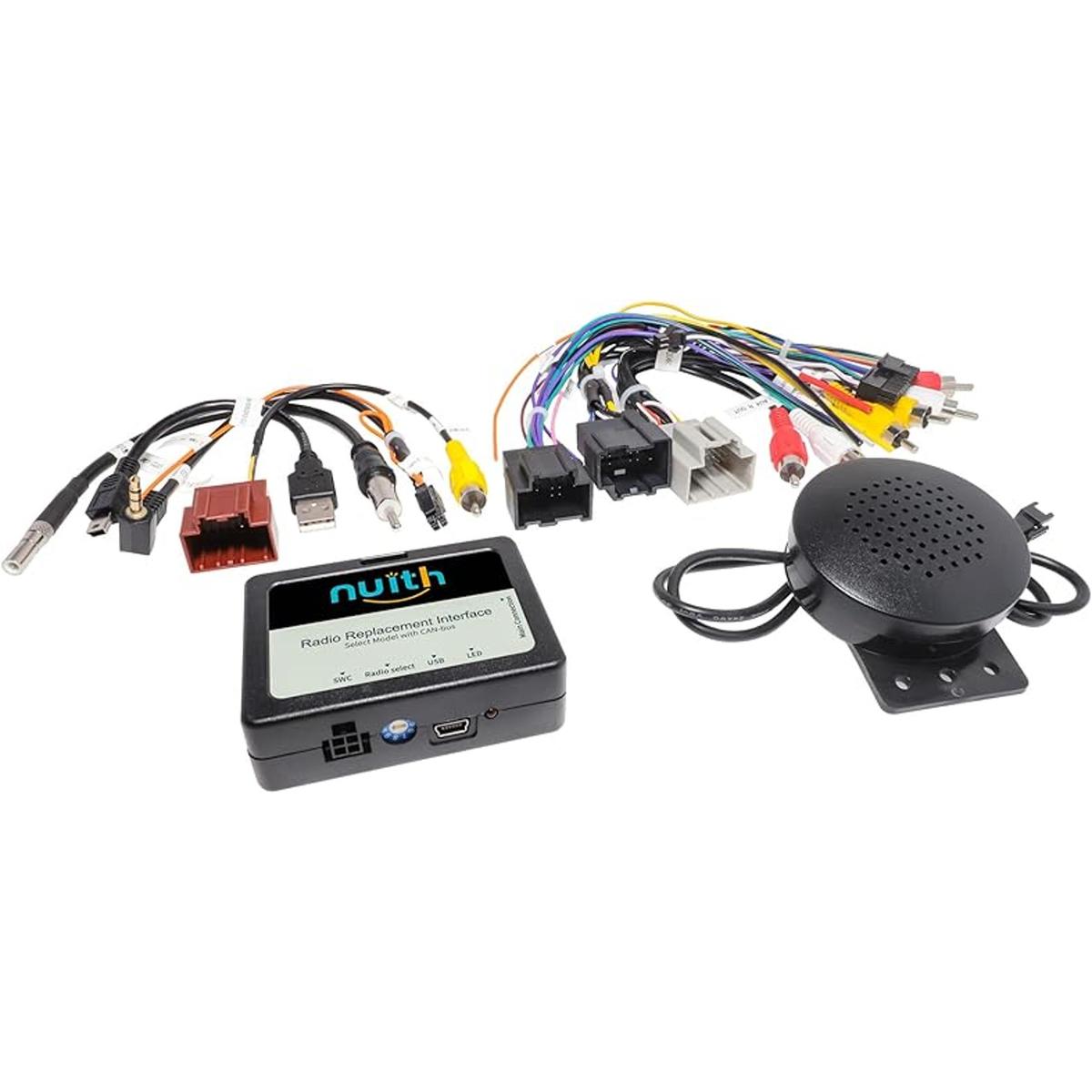 NuIth Interfaz de repuesto de radio con control de volante