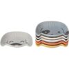 Now Designs Juego de 6 cuencos con forma de perro
