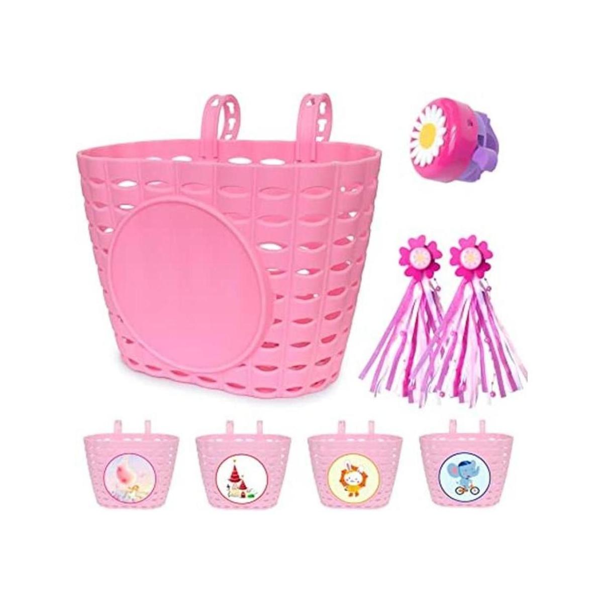 Noviko Cesta de bicicleta para niñas cesta de bicicleta