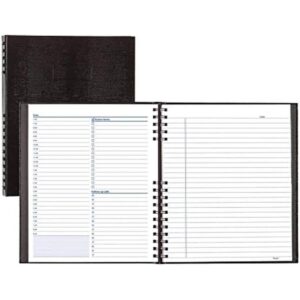 NotePro planificador diario sin fecha negro 200 páginas_1