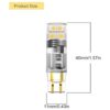 Noobibaba Bombilla LED T5 con base de cuña de 12 V T5 T10_2