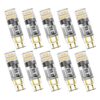 Noobibaba Bombilla LED T5 con base de cuña de 12 V T5 T10_1