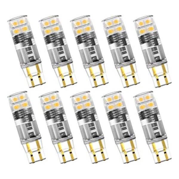 Noobibaba Bombilla LED T5 con base de cuña de 12 V T5 T10_1