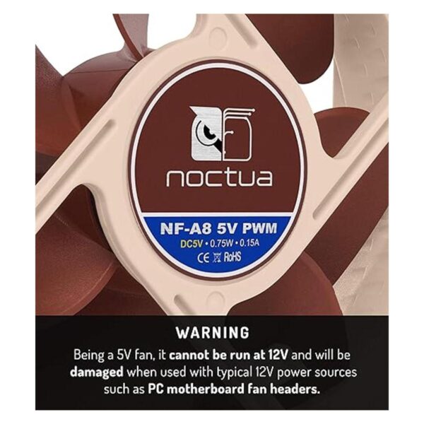 Noctua NFA8 5 V PWM ventilador silencioso premium con_3