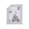 NoJo Jungle Ride Juego de cama de 3 piezas color gris_2