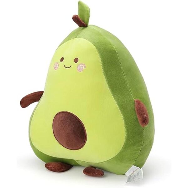 Niuniu Daddy Almohada de animales de peluche de aguacate_1