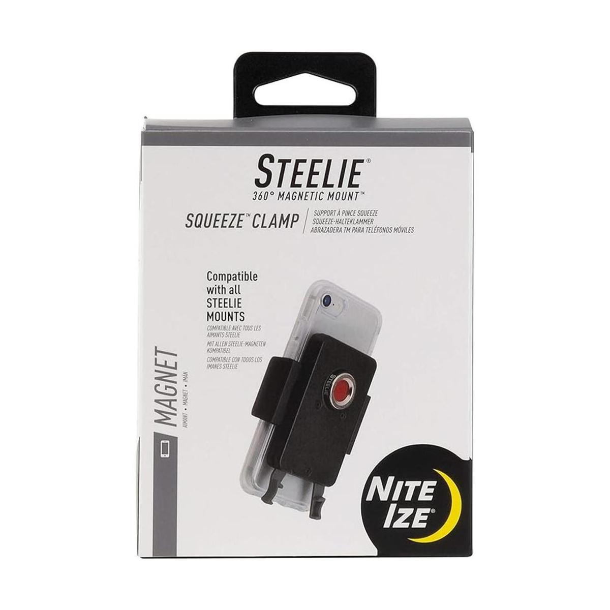 Nite Ize Steelie Abrazadera para apretar soporte