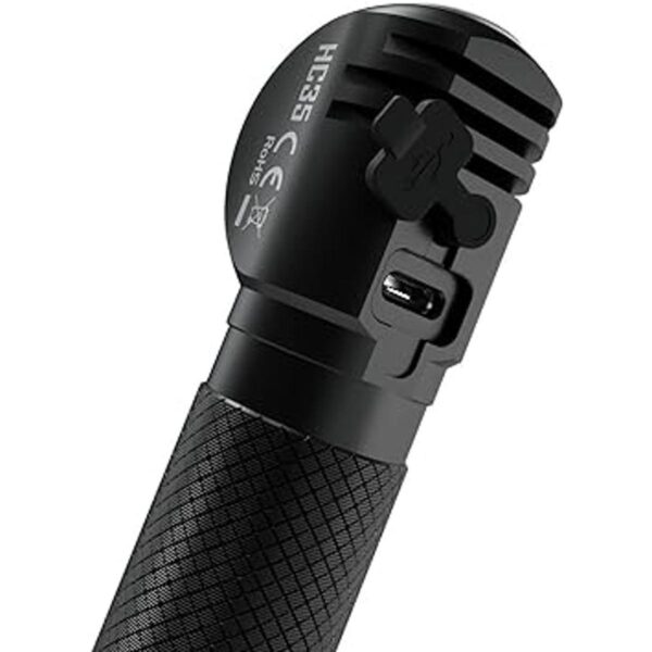 Nitecore HC35 Linterna frontal recargable LED 4 pilas de