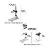 Ninyoon Soporte universal para microscopio Pro soporte de_2