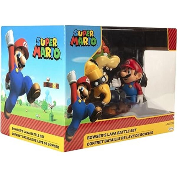 Nintendo Super Mario Bowser BOB OMB figura paquete de_6