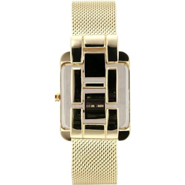 Nine West Womens Mesh Bracelet Watch_3