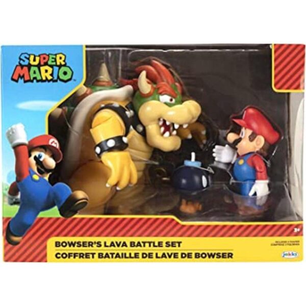 Nintendo Super Mario Bowser BOB OMB figura paquete de_1