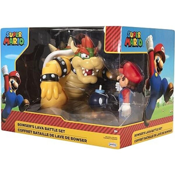 Nintendo Super Mario Bowser BOB OMB figura paquete de_5
