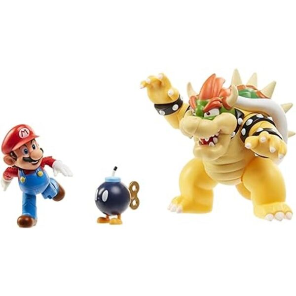 Nintendo Super Mario Bowser BOB OMB figura paquete de_3