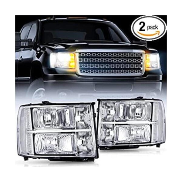 Nilight Conjunto de faros delanteros Sierra 1500 2007_1