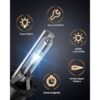 Nilight Bombillas HID D2S para faros delanteros 6000 K_5