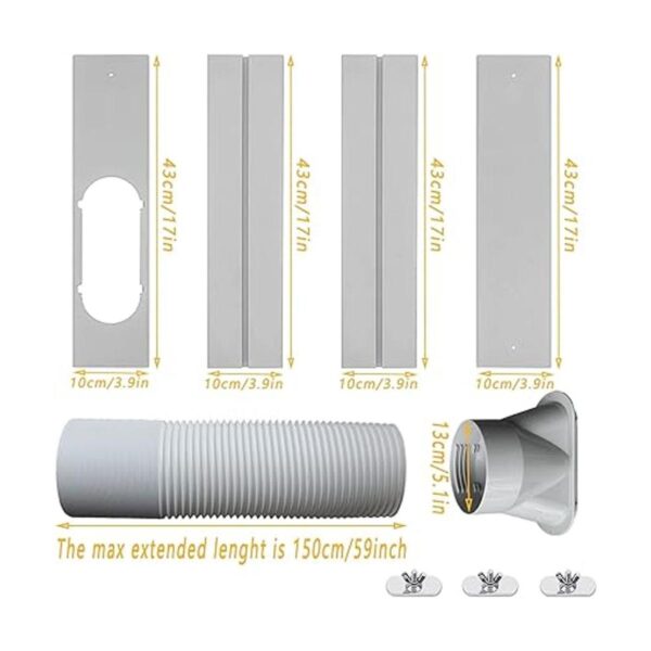 Nihoney Kit de ventilación de ventana de aire_2