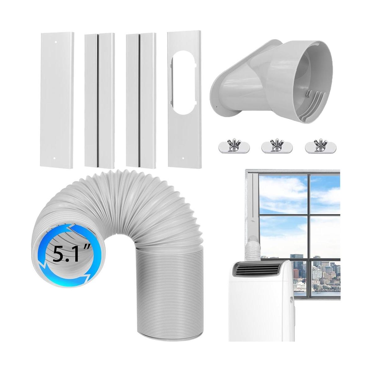 Nihoney Kit de ventilación de ventana de aire