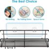 Nieifi Shower Caddy Shelf with Hooks Storage Rack