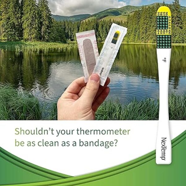 NexTemp Termómetros ultra de un solo uso paquete de 12_2
