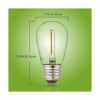 Newhouse Lighting S14LED30P Serie de bombillas LED S14 de