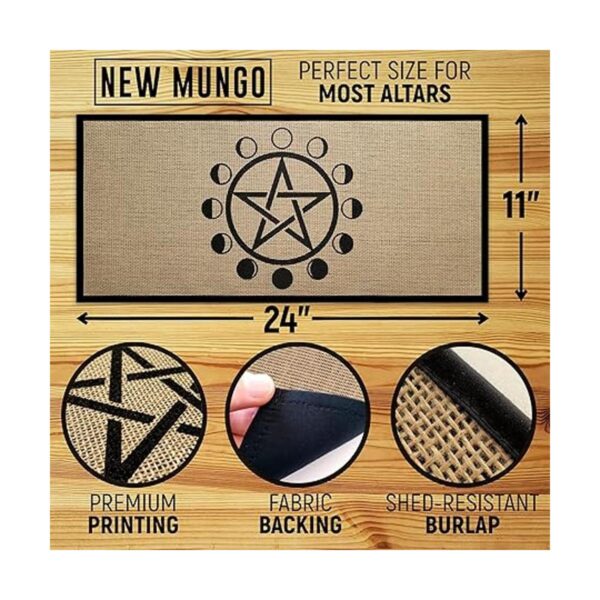 New Mungo Paño de altar Suministros de brujería