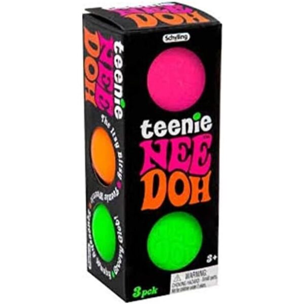 NeeDoh Schylling bolas de estrés el paquete completo Uno