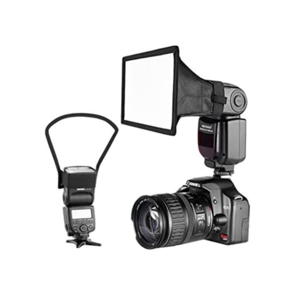 Neewer Cámara Speedlite Flash Softbox y Reflector Difusor_1