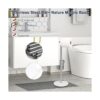 NearMoon Soporte para papel higiénico de baño moderno