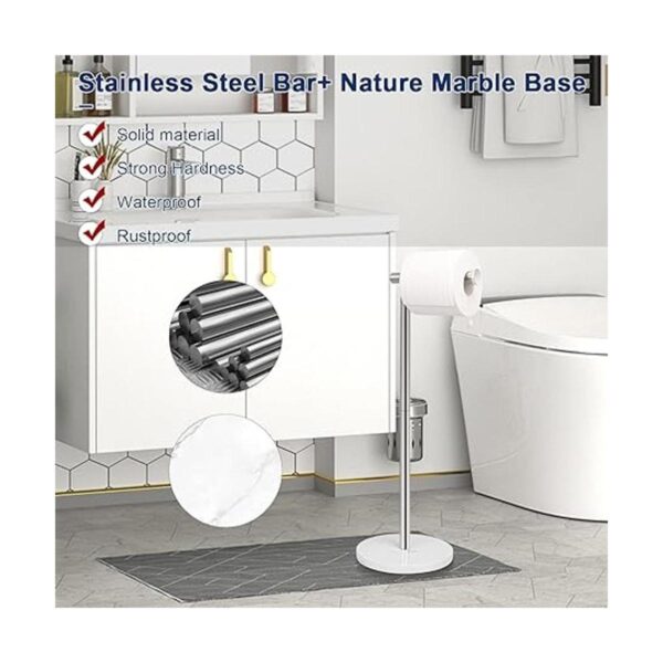 NearMoon Soporte para papel higiénico de baño moderno