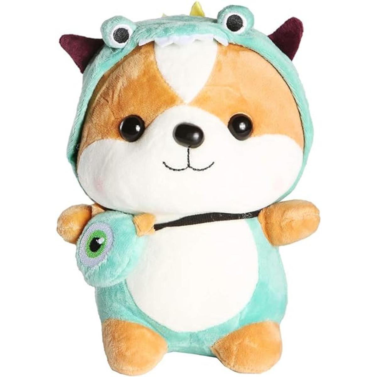 Nayothecorgi Disfraz de CorgiShibaArdilla suave de