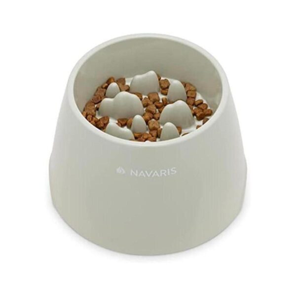 Navaris Cuenco elevado para perros y gatos cuenco de