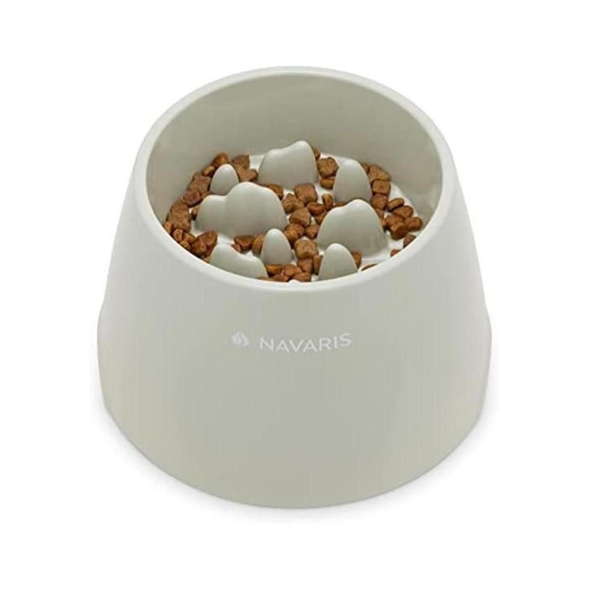 Navaris Cuenco elevado para perros y gatos cuenco de