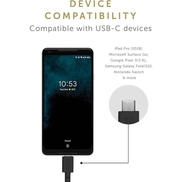 Native Union Cable de correa tipo C USBC a USBC Cable de_5