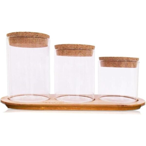 Naturalmente Crafted tarro de vidrio Juego popurrí de