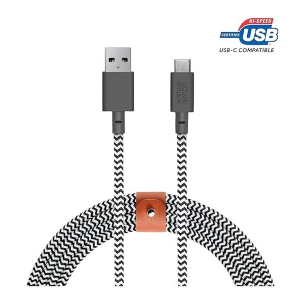 Native Union Cable de cinturón XL USBC a USBA Cable de_1