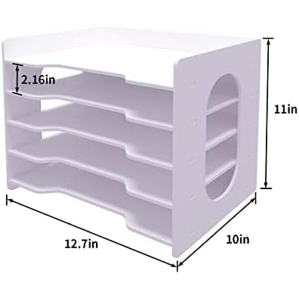 Natwind Organizador de papel de oficina para escritorio_4