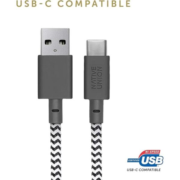 Native Union Cable de cinturón XL USBC a USBA Cable de_2